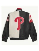 Philadelphia Phillies Retro Full Zip Leather Jacket Philadelphia Phillies Retro Full Zip Leather Jacket