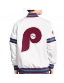 Philadelphia Phillies Varsity Scout Satin Jacket