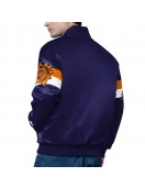 Phoenix Suns Triple Option Varsity Satin Jacket Phoenix Suns Triple Option Varsity Satin Jacket