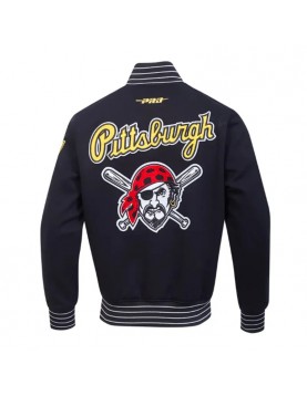 Pittsburgh Pirates Game Day Black Jacket with Current Logo