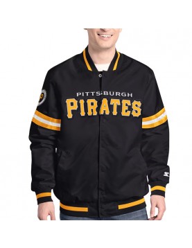 Pittsburgh Pirates Scout Varsity Satin Jacket