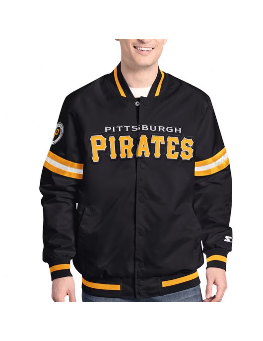 Pittsburgh Pirates Scout Varsity Satin Jacket