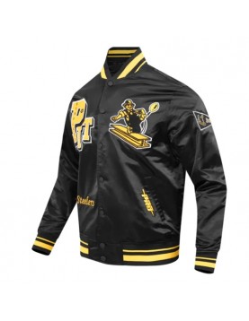Pittsburgh Steelers Best of Classic Rib Satin Jacket