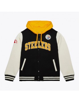 Pittsburgh Steelers Sideline Varsity Fleece Jacket