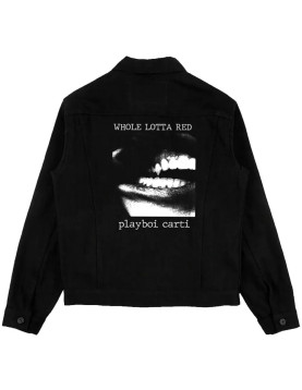 Playboi Carti Black Denim Jacket