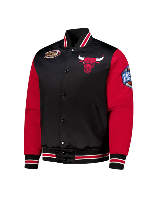 Primetime Chicago Bulls Black and Red Jacket
