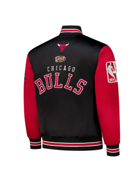 Primetime Chicago Bulls Black and Red Jacket