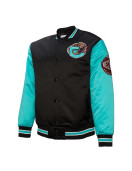 Primetime Memphis Grizzlies Black and Aqua Jacket