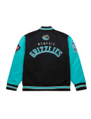 Primetime Memphis Grizzlies Black and Aqua Jacket