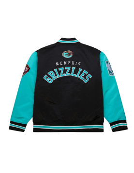 Primetime Memphis Grizzlies Black and Aqua Jacket