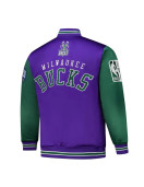 Primetime Milwaukee Bucks Purple and Green Jacket
