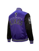 Primetime Sacramento Kings Purple and Black Jacket