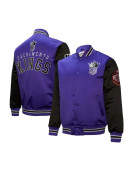 Primetime Sacramento Kings Purple and Black Jacket