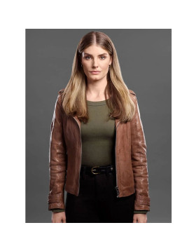 Quantum Leap S02 Caitlin Bassett Leather Jacket