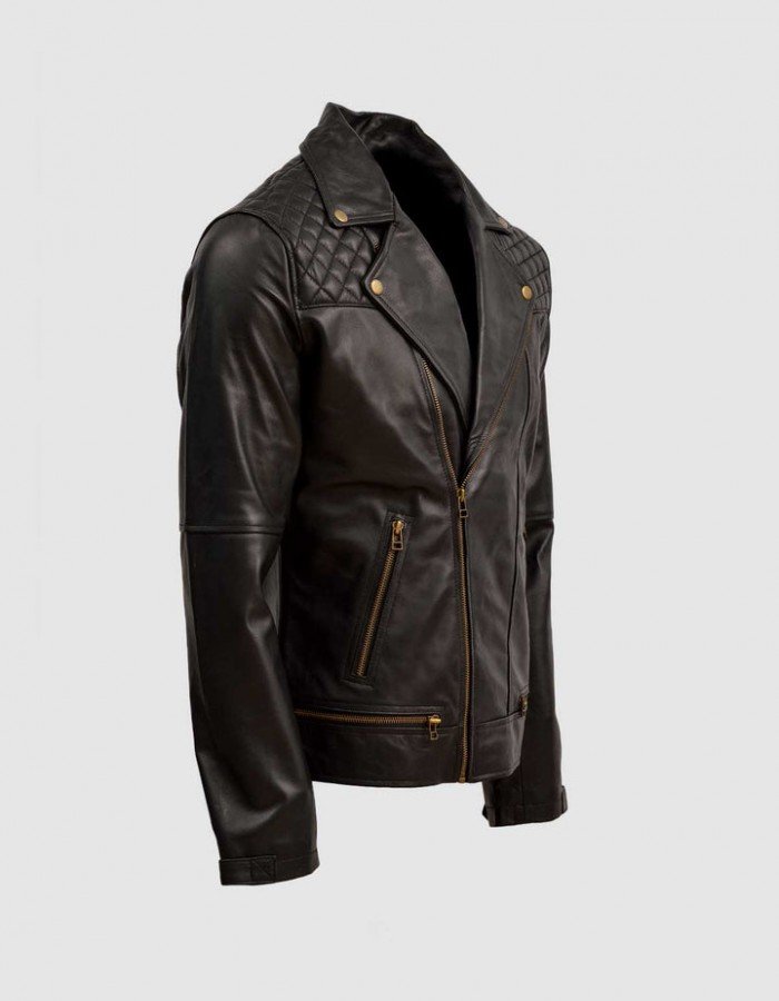 Quilted Soft Sheep Leather Jacket Quilted Soft Sheep Leather Jacket