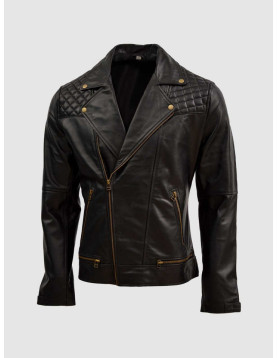 Quilted Soft Sheep Leather Jacket