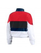 Racing St. Louis Cardinals Red and White Full-Zip Jacket