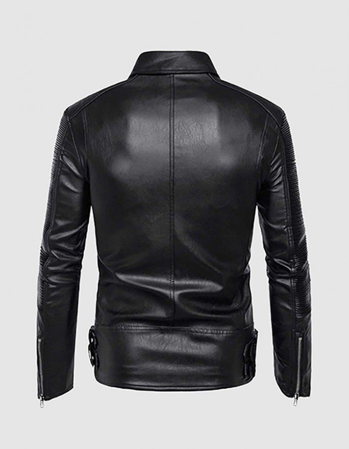 Retro Motorcycle Leather Jacket Retro Motorcycle Leather Jacket