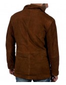 Robert Taylor Sheriff Longmire Suede Coat