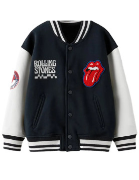 Rolling Stones Wool Bomber Jacket
