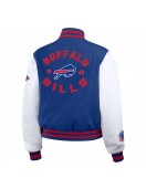 Royal/White Buffalo Bills Varsity Full-Zip Jacket Royal/White Buffalo Bills Varsity Full-Zip Jacket