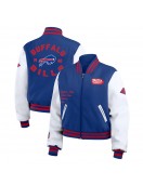Royal/White Buffalo Bills Varsity Full-Zip Jacket Royal/White Buffalo Bills Varsity Full-Zip Jacket