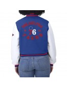 Royal/White Philadelphia 76ers Varsity Full-Zip Jacket Royal/White Philadelphia 76ers Varsity Full-Zip Jacket