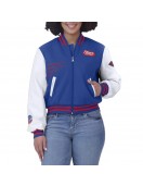 Royal/White Philadelphia 76ers Varsity Full-Zip Jacket Royal/White Philadelphia 76ers Varsity Full-Zip Jacket