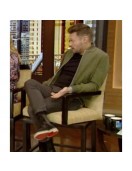 Ryan Seacrest Suede Bomber Jacket – Live with Kelly & Ryan Ryan Seacrest Suede Bomber Jacket – Live with Kelly & Ryan