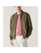 Ryan Seacrest Suede Bomber Jacket – Live with Kelly & Ryan Ryan Seacrest Suede Bomber Jacket – Live with Kelly & Ryan