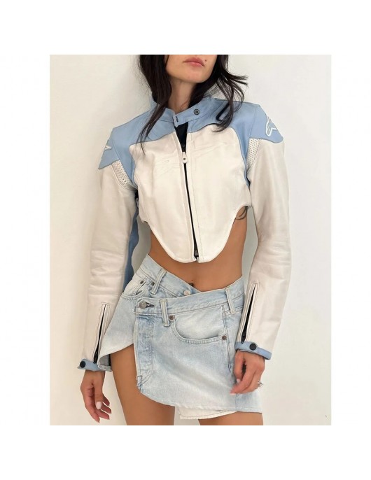 Sabrina Carpenter Tour Coachella 2024 Leather Jacket