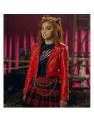 Salena Qureshi Monster High 2 Red Leather Jacket