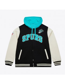 San Antonio Spurs Courtside Varsity Fleece Jacket