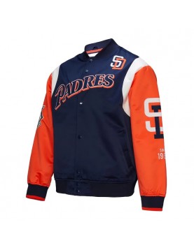 San Diego Padres Cooperstown Team Origins Satin Jacket