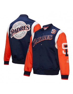 San Diego Padres Cooperstown Team Origins Satin Jacket