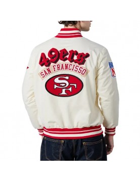 San Francisco 49ers Best of Classic Rib Satin Jacket