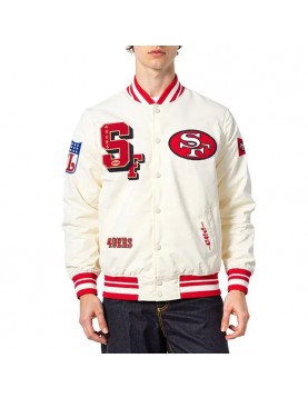 San Francisco 49ers Best of Classic Rib Satin Jacket