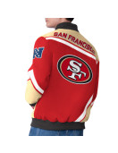 San Francisco 49ers Maximum Racing Scarlet Jacket
