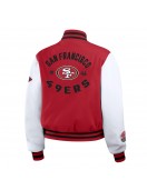 Scarlet/White San Francisco 49ers Varsity Full-Zip Jacket Scarlet/White San Francisco 49ers Varsity Full-Zip Jacket