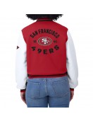 Scarlet/White San Francisco 49ers Varsity Full-Zip Jacket Scarlet/White San Francisco 49ers Varsity Full-Zip Jacket