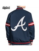 Scout Atlanta Braves Varsity Satin Jacket