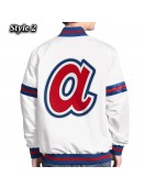 Scout Atlanta Braves Varsity Satin Jacket