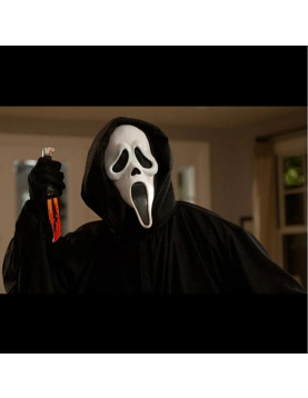 Scream 2022 Ghost Hooded Wool Coat