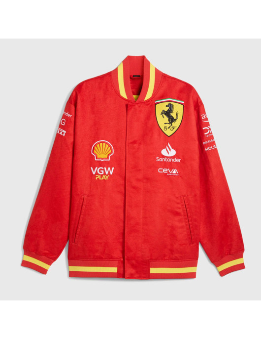 Scuderia 2024 Team Red Varsity Jacket