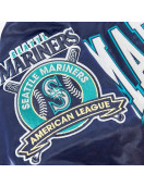 Seattle Mariners Crest Satin Jacket