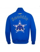 Seattle Mariners Logo Game Day Royal Jacket