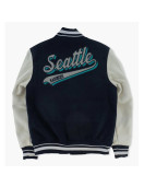 Seattle Mariners Script Tail Varsity Jacket