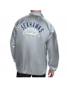 Seattle Seahawks Retro Logo Coaches Jacket