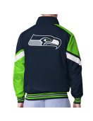 Seattle Seahawks Strong Arm Navy Full-Zip Jacket