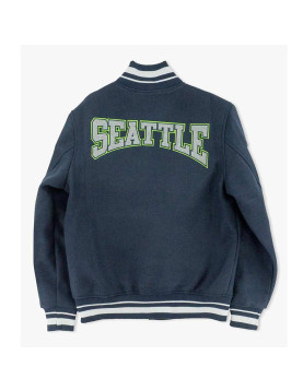 Seattle Seahawks Super Bowl Champions Varsity Jacket